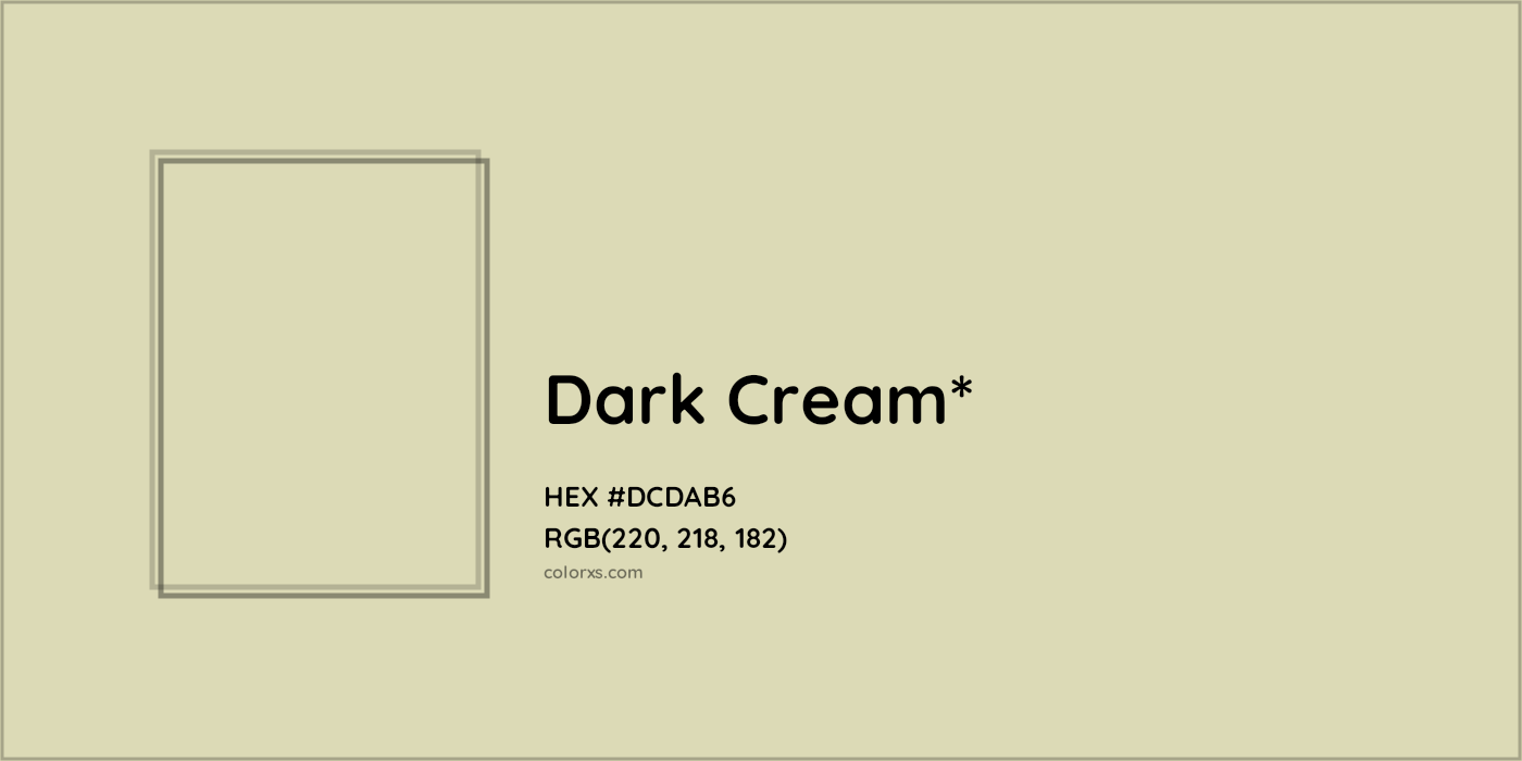 HEX #DCDAB6 Color Name, Color Code, Palettes, Similar Paints, Images