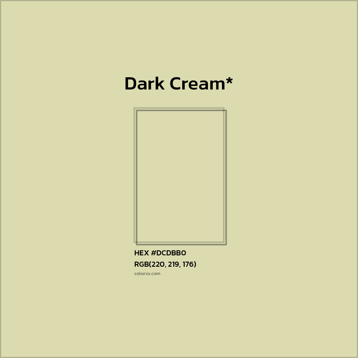 HEX #DCDBB0 Color Name, Color Code, Palettes, Similar Paints, Images