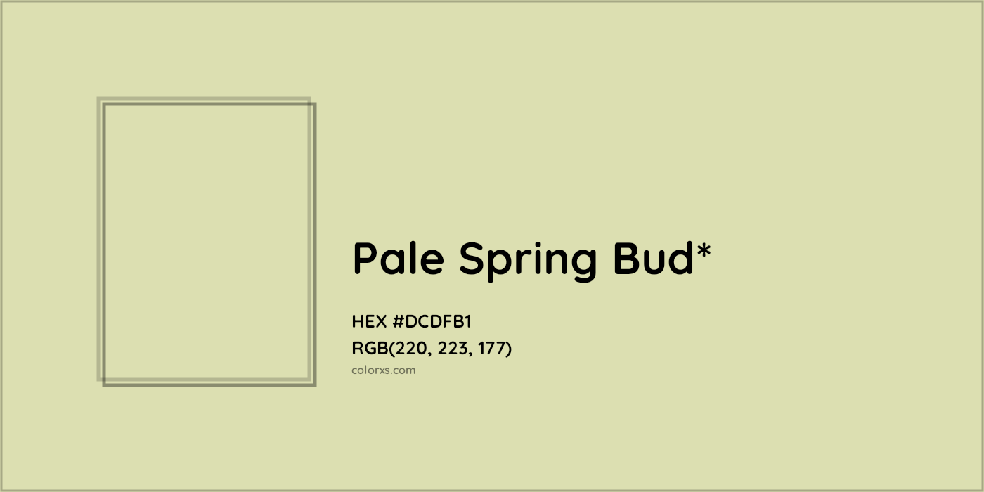 HEX #DCDFB1 Color Name, Color Code, Palettes, Similar Paints, Images