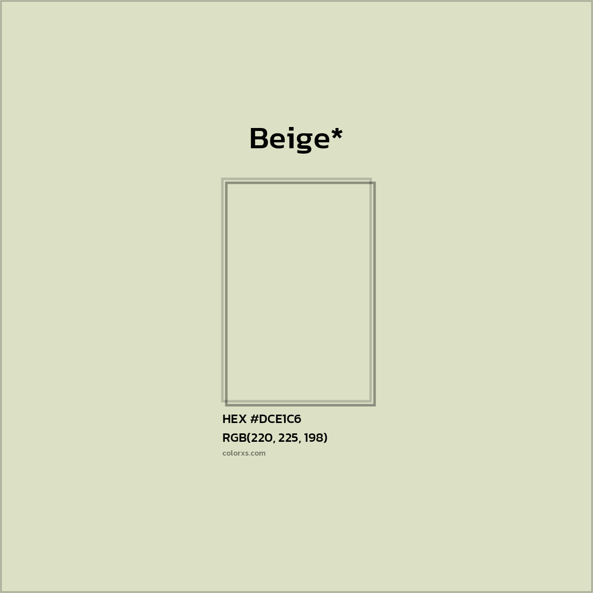 HEX #DCE1C6 Color Name, Color Code, Palettes, Similar Paints, Images