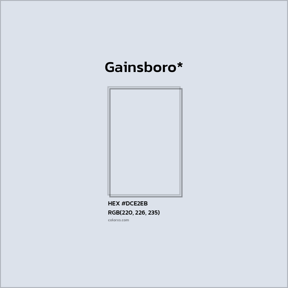 HEX #DCE2EB Color Name, Color Code, Palettes, Similar Paints, Images