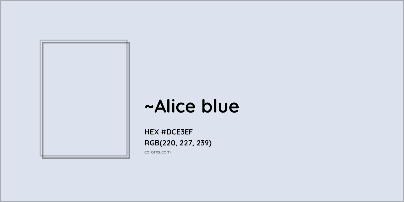 HEX #DCE3EF Color Name, Color Code, Palettes, Similar Paints, Images