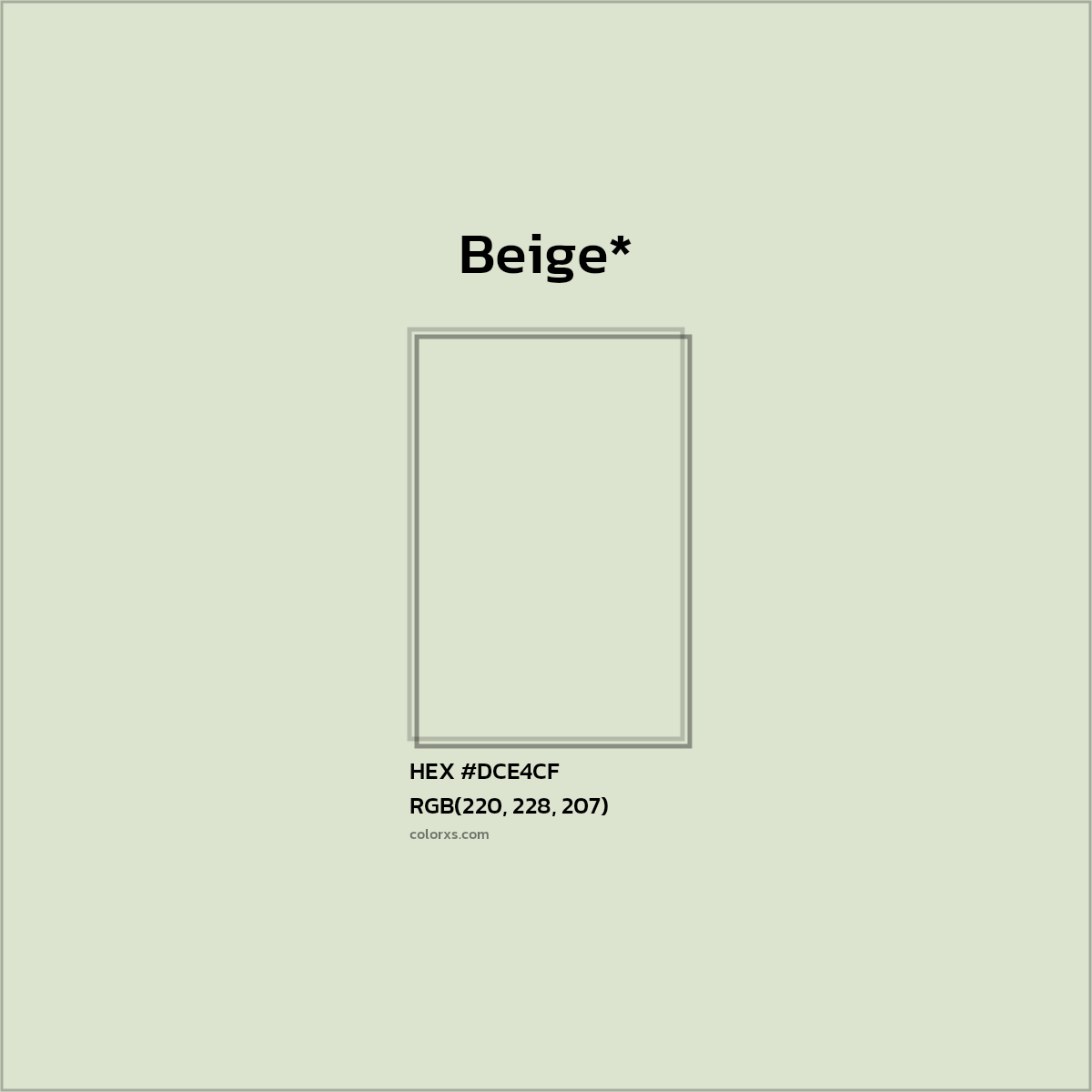 HEX #DCE4CF Color Name, Color Code, Palettes, Similar Paints, Images