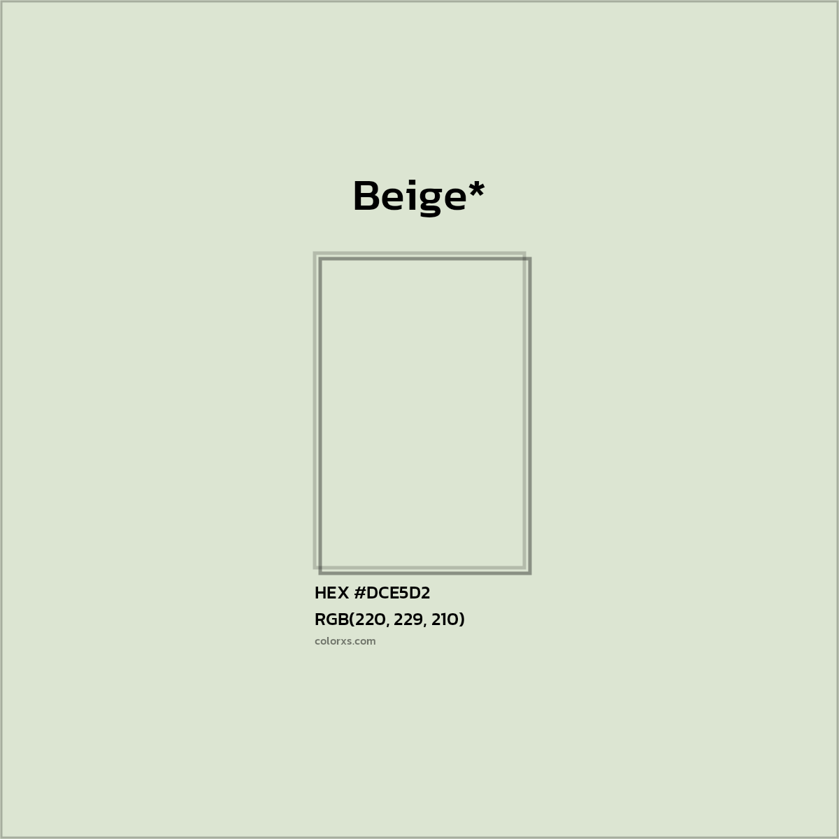 HEX #DCE5D2 Color Name, Color Code, Palettes, Similar Paints, Images