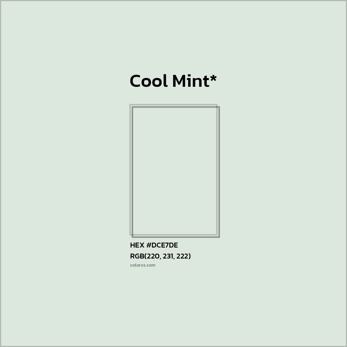 HEX #DCE7DE Color Name, Color Code, Palettes, Similar Paints, Images