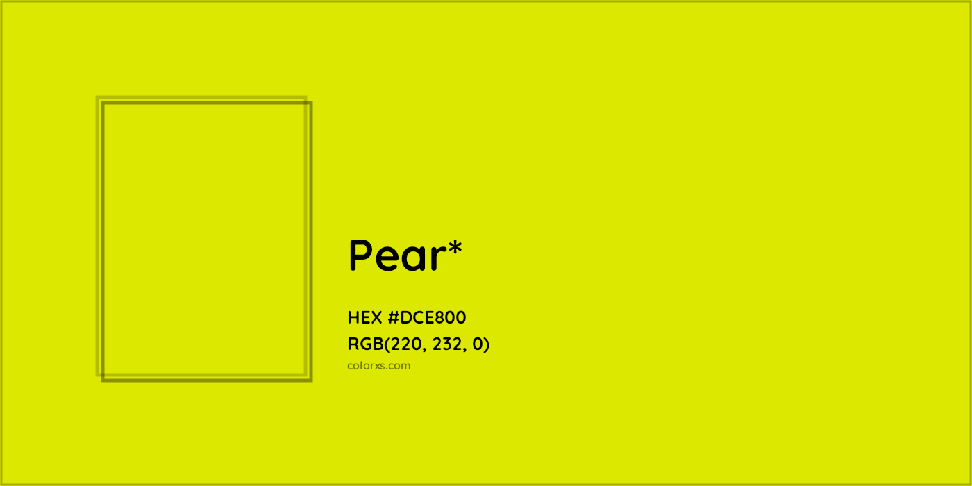 HEX #DCE800 Color Name, Color Code, Palettes, Similar Paints, Images