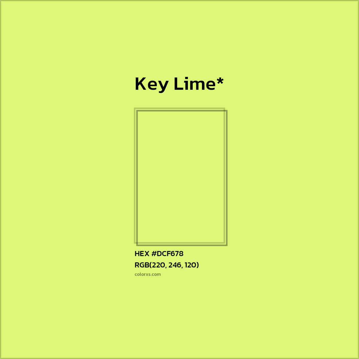 HEX #DCF678 Color Name, Color Code, Palettes, Similar Paints, Images