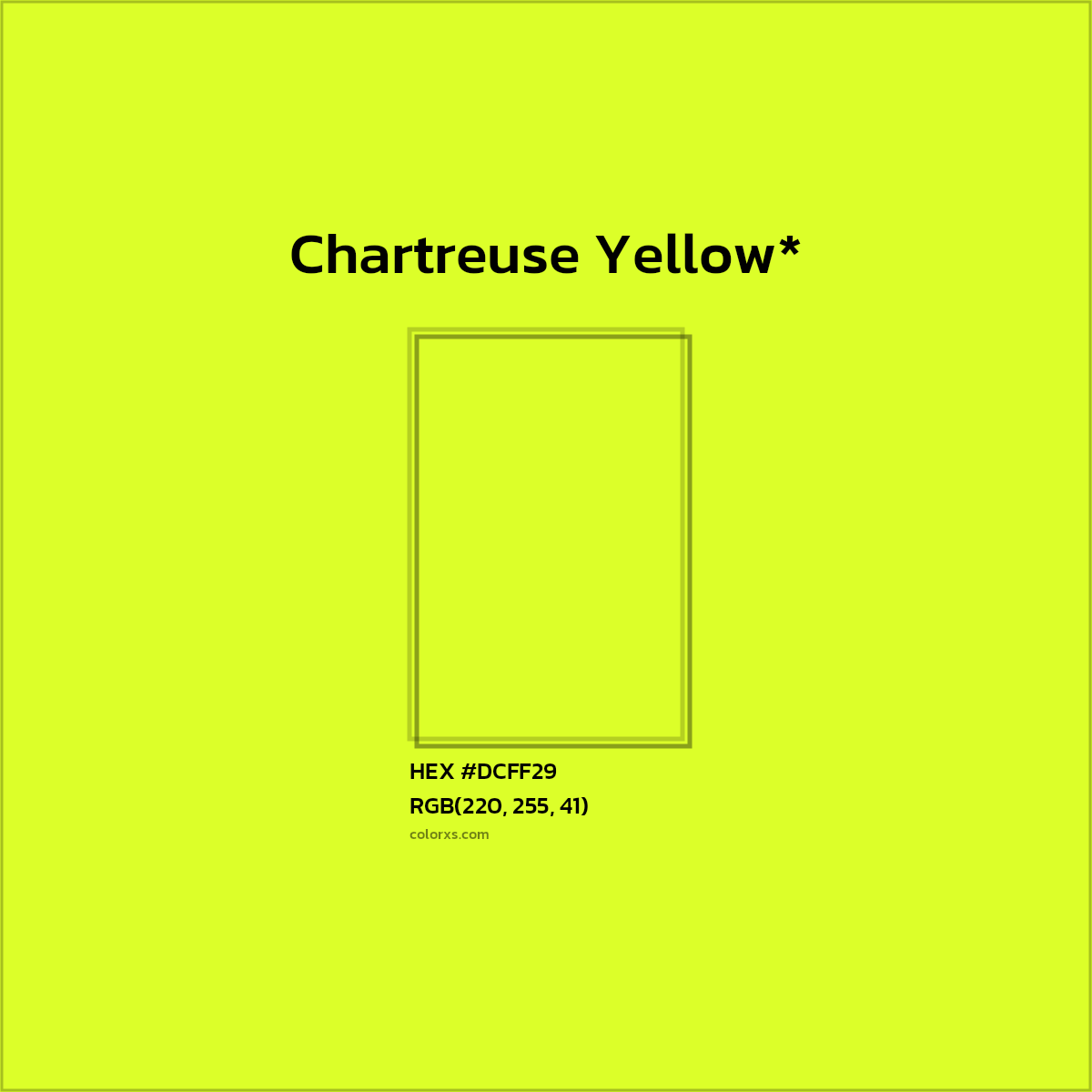HEX #DCFF29 Color Name, Color Code, Palettes, Similar Paints, Images