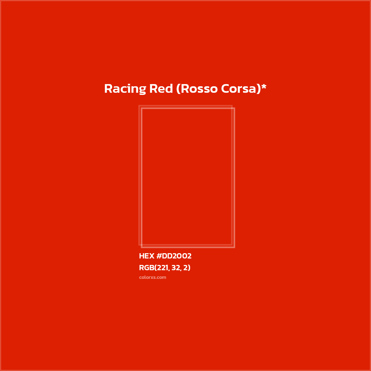 HEX #DD2002 Color Name, Color Code, Palettes, Similar Paints, Images