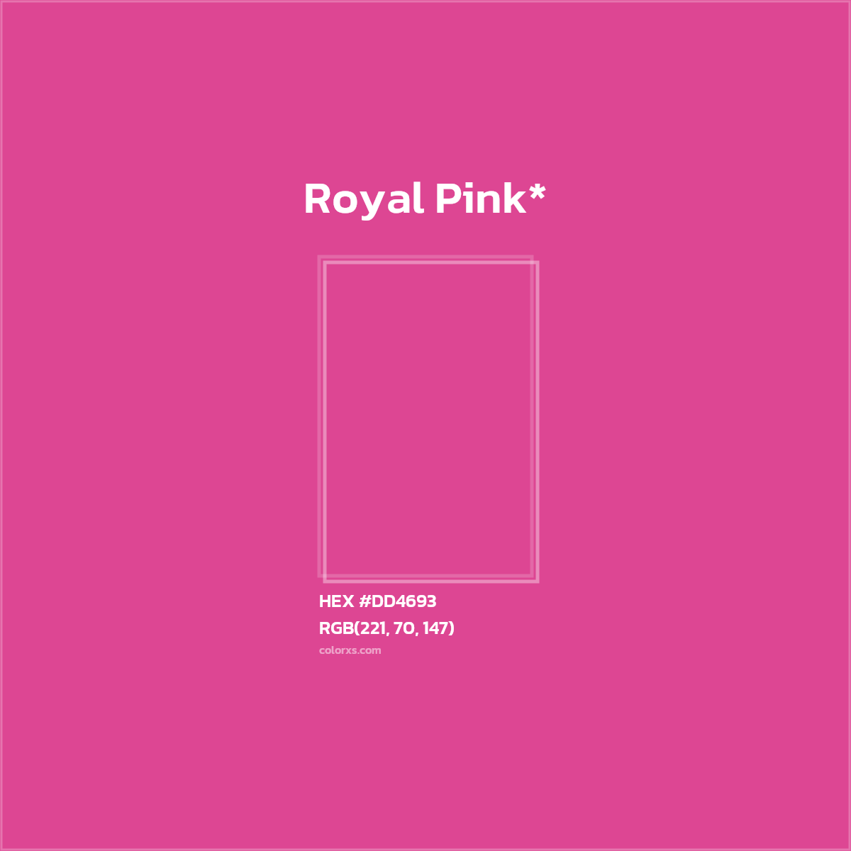 HEX #DD4693 Color Name, Color Code, Palettes, Similar Paints, Images