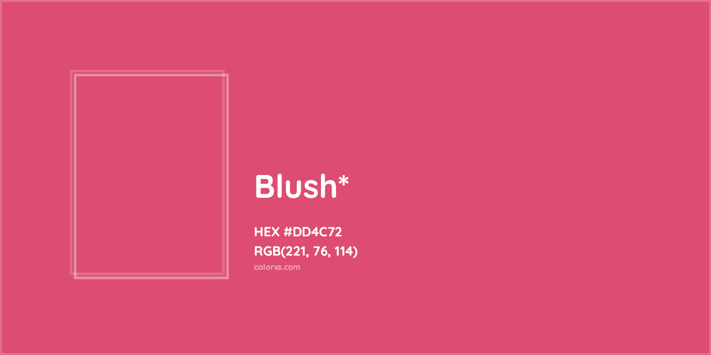 HEX #DD4C72 Color Name, Color Code, Palettes, Similar Paints, Images