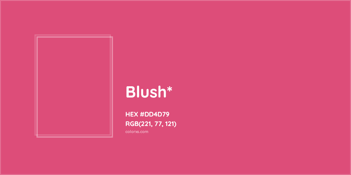 HEX #DD4D79 Color Name, Color Code, Palettes, Similar Paints, Images