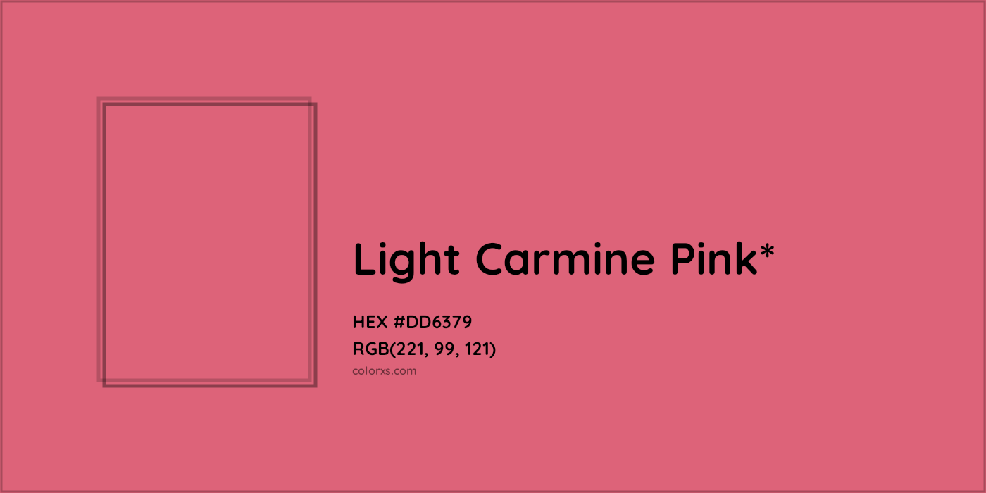 HEX #DD6379 Color Name, Color Code, Palettes, Similar Paints, Images