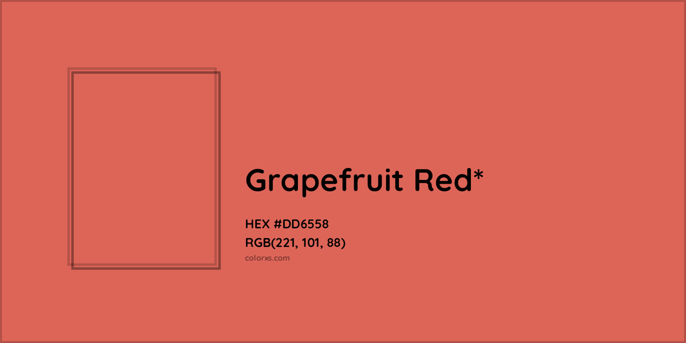 HEX #DD6558 Color Name, Color Code, Palettes, Similar Paints, Images