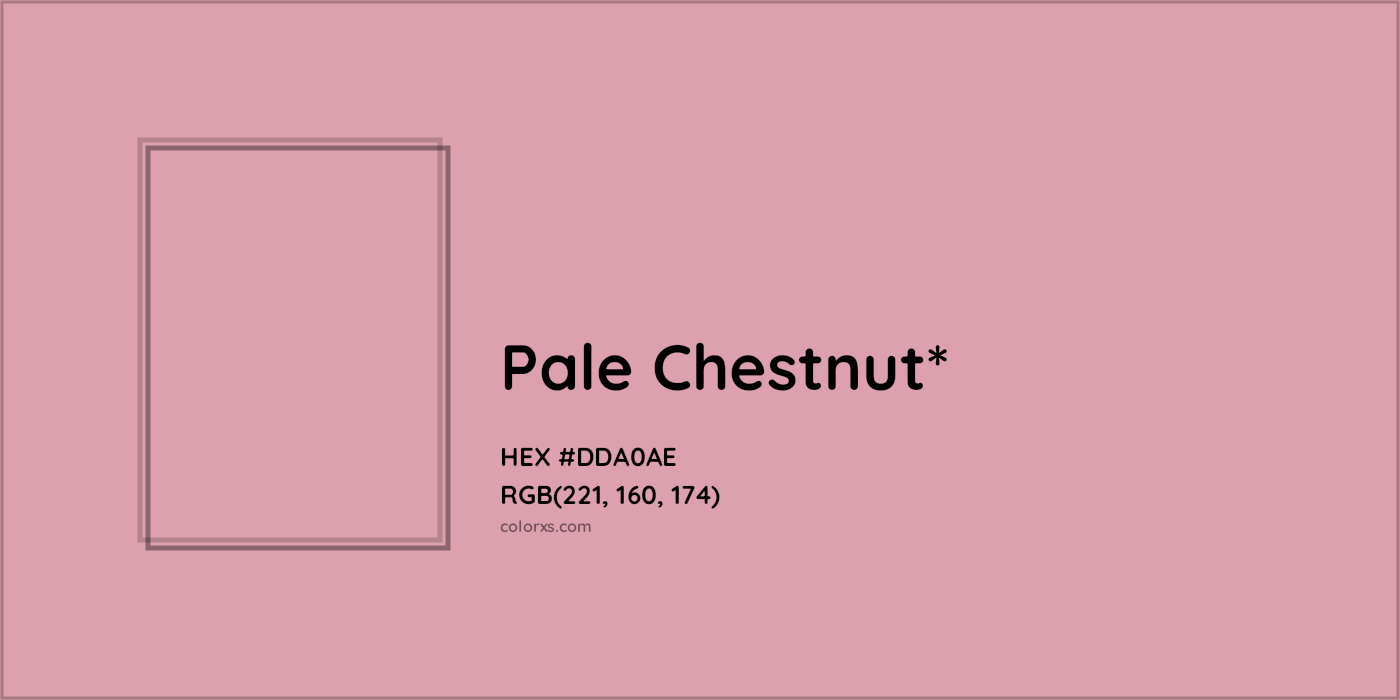 HEX #DDA0AE Color Name, Color Code, Palettes, Similar Paints, Images