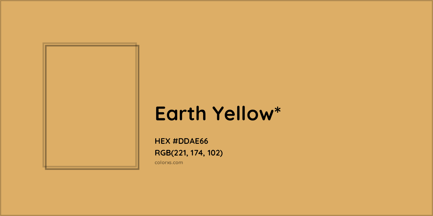 HEX #DDAE66 Color Name, Color Code, Palettes, Similar Paints, Images