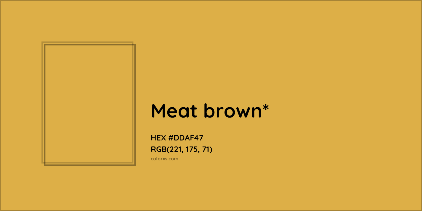 HEX #DDAF47 Color Name, Color Code, Palettes, Similar Paints, Images