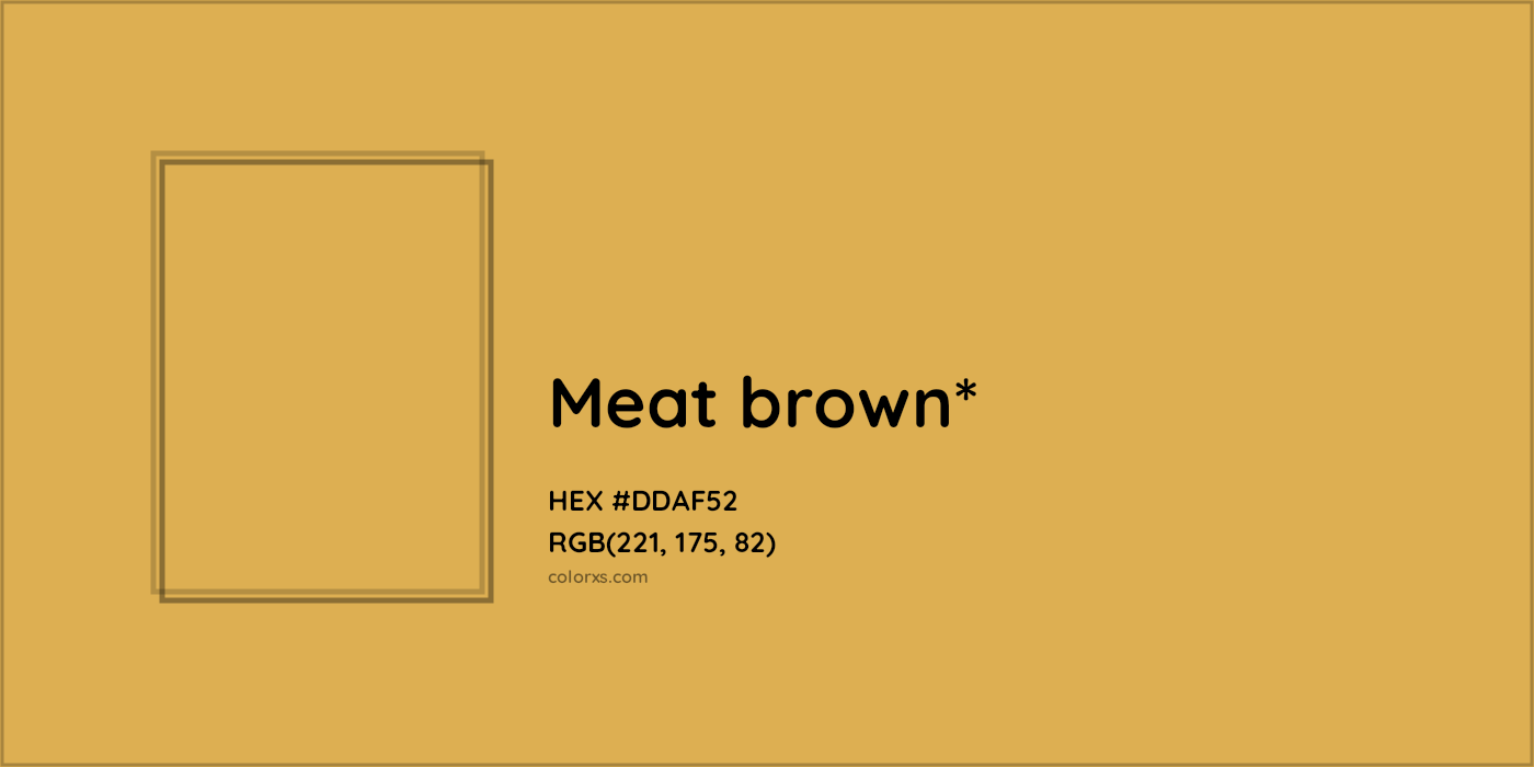 HEX #DDAF52 Color Name, Color Code, Palettes, Similar Paints, Images
