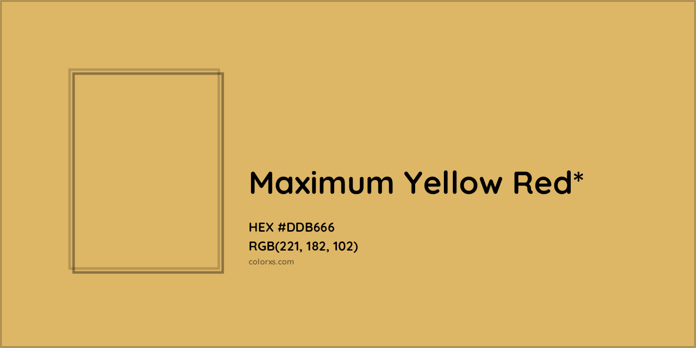 HEX #DDB666 Color Name, Color Code, Palettes, Similar Paints, Images