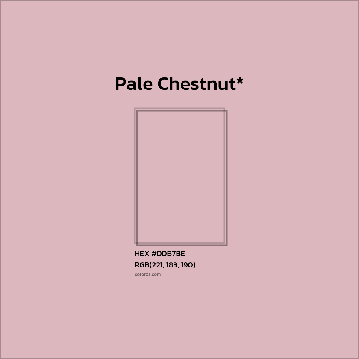 HEX #DDB7BE Color Name, Color Code, Palettes, Similar Paints, Images