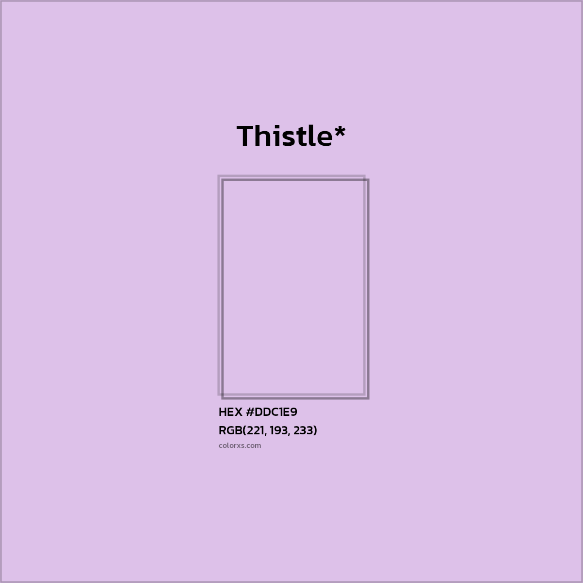 HEX #DDC1E9 Color Name, Color Code, Palettes, Similar Paints, Images