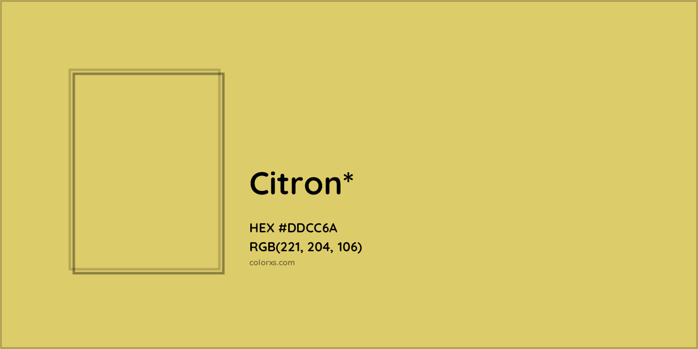 HEX #DDCC6A Color Name, Color Code, Palettes, Similar Paints, Images