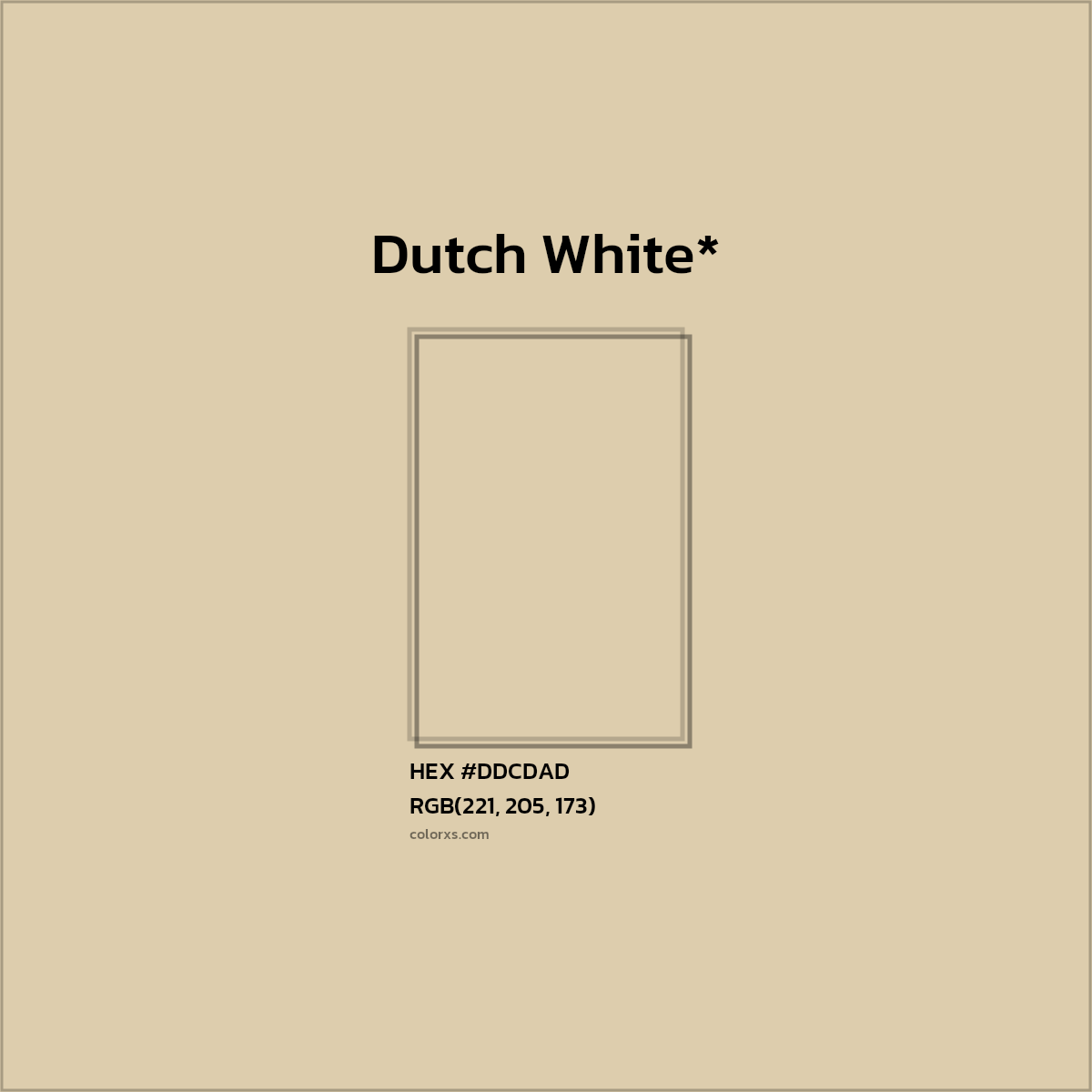 HEX #DDCDAD Color Name, Color Code, Palettes, Similar Paints, Images