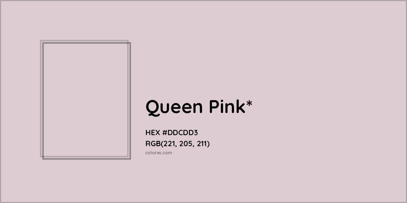 HEX #DDCDD3 Color Name, Color Code, Palettes, Similar Paints, Images