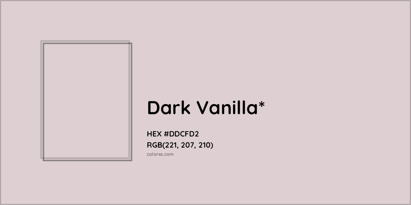 HEX #DDCFD2 Color Name, Color Code, Palettes, Similar Paints, Images