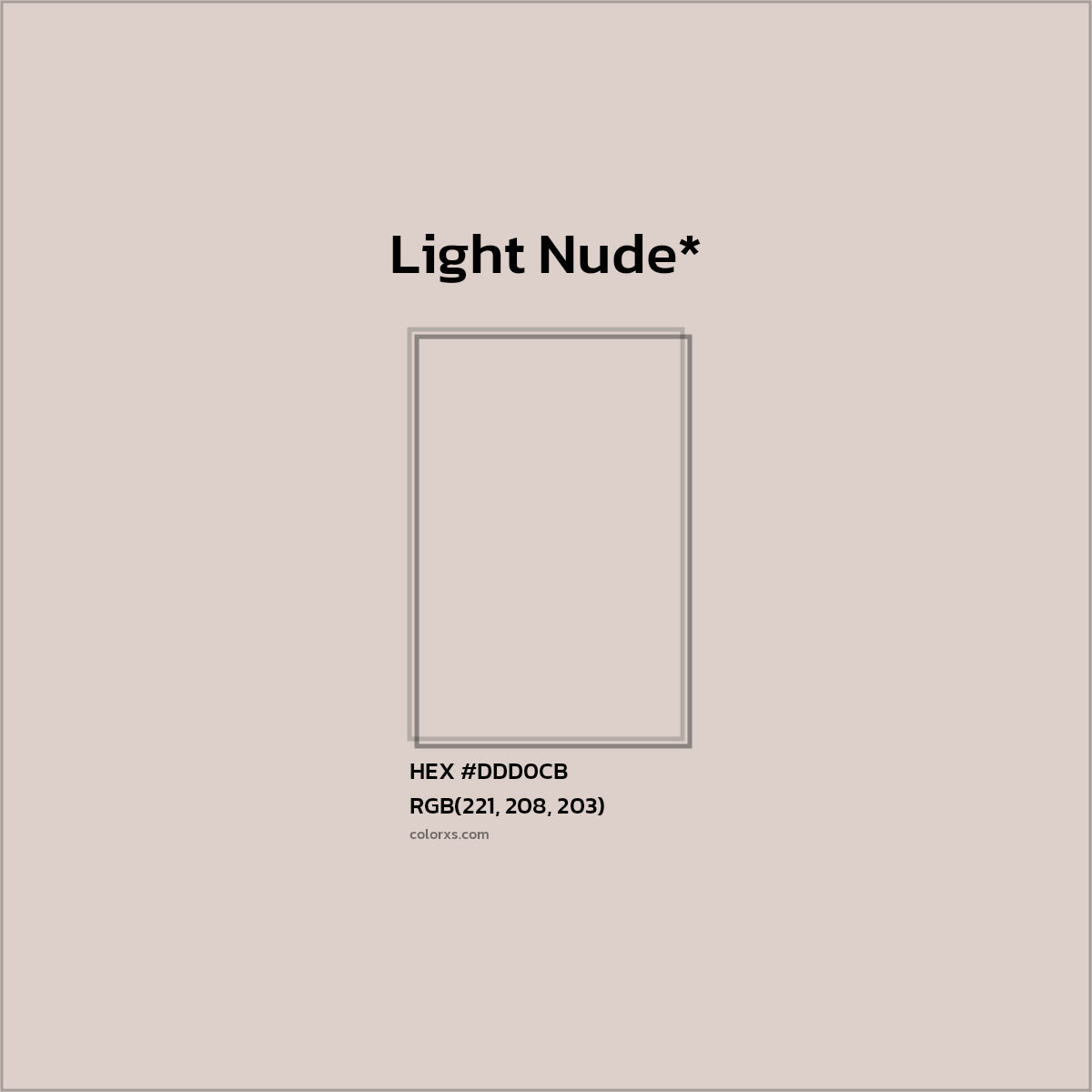 HEX #DDD0CB Color Name, Color Code, Palettes, Similar Paints, Images