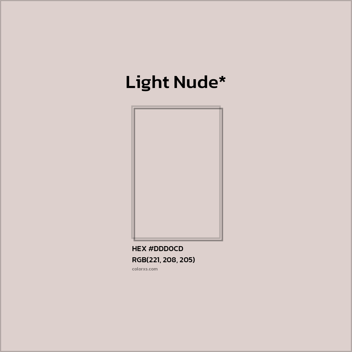 HEX #DDD0CD Color Name, Color Code, Palettes, Similar Paints, Images