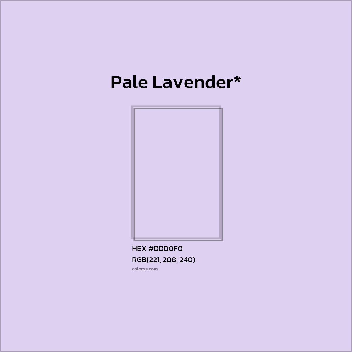 HEX #DDD0F0 Color Name, Color Code, Palettes, Similar Paints, Images