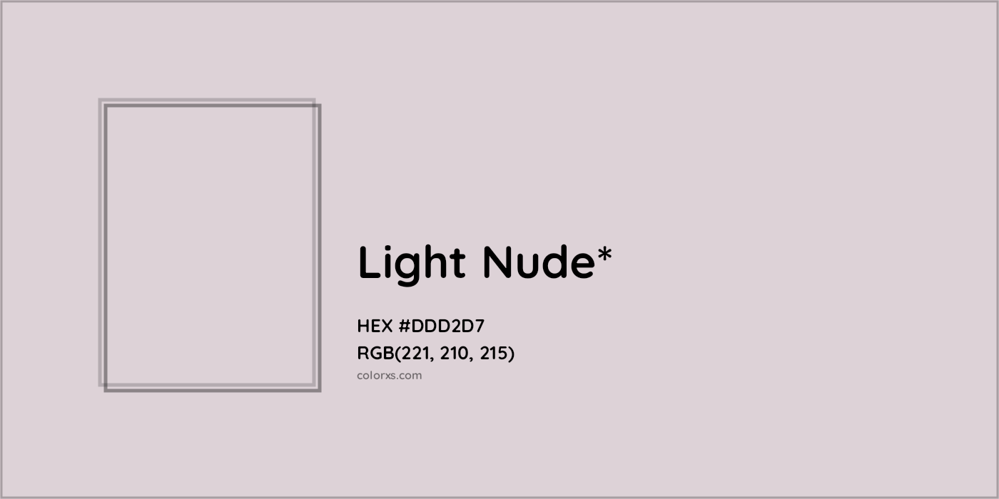 HEX #DDD2D7 Color Name, Color Code, Palettes, Similar Paints, Images