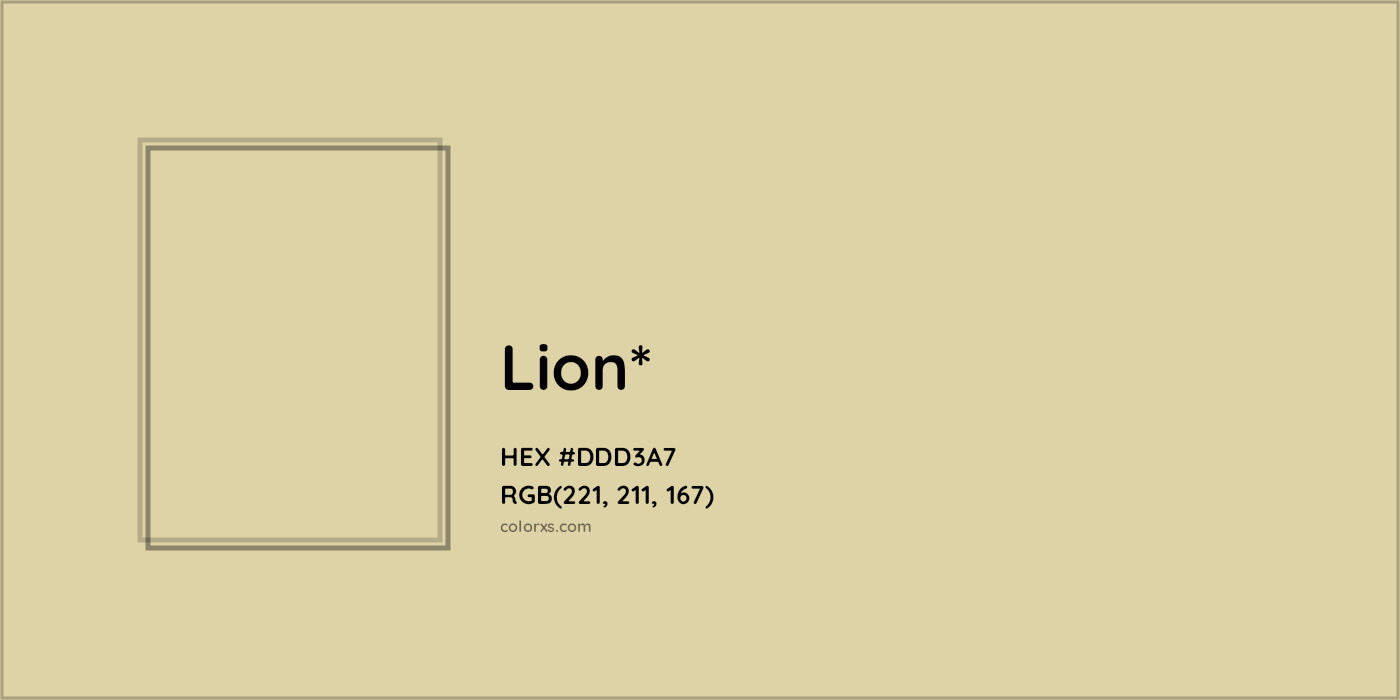 HEX #DDD3A7 Color Name, Color Code, Palettes, Similar Paints, Images