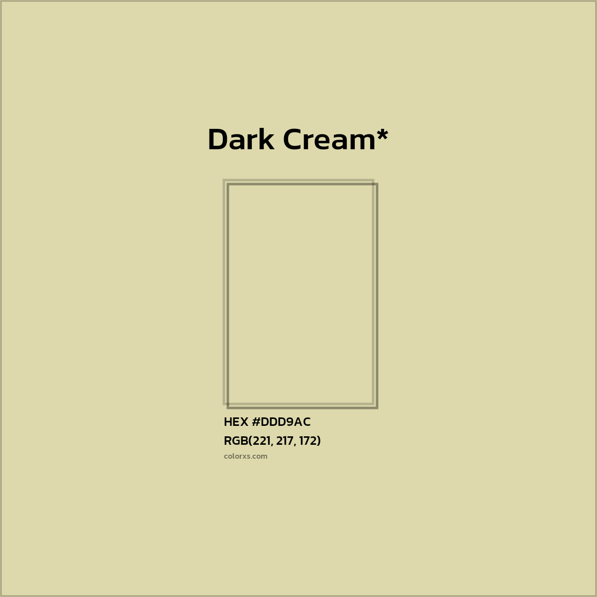 HEX #DDD9AC Color Name, Color Code, Palettes, Similar Paints, Images