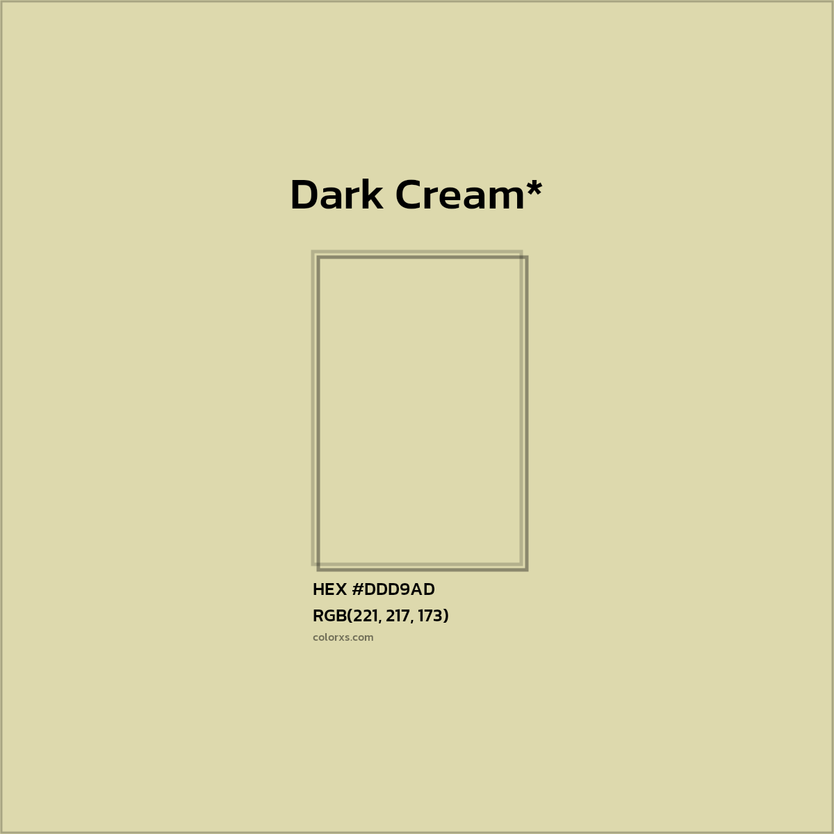 HEX #DDD9AD Color Name, Color Code, Palettes, Similar Paints, Images