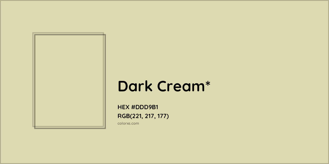 HEX #DDD9B1 Color Name, Color Code, Palettes, Similar Paints, Images