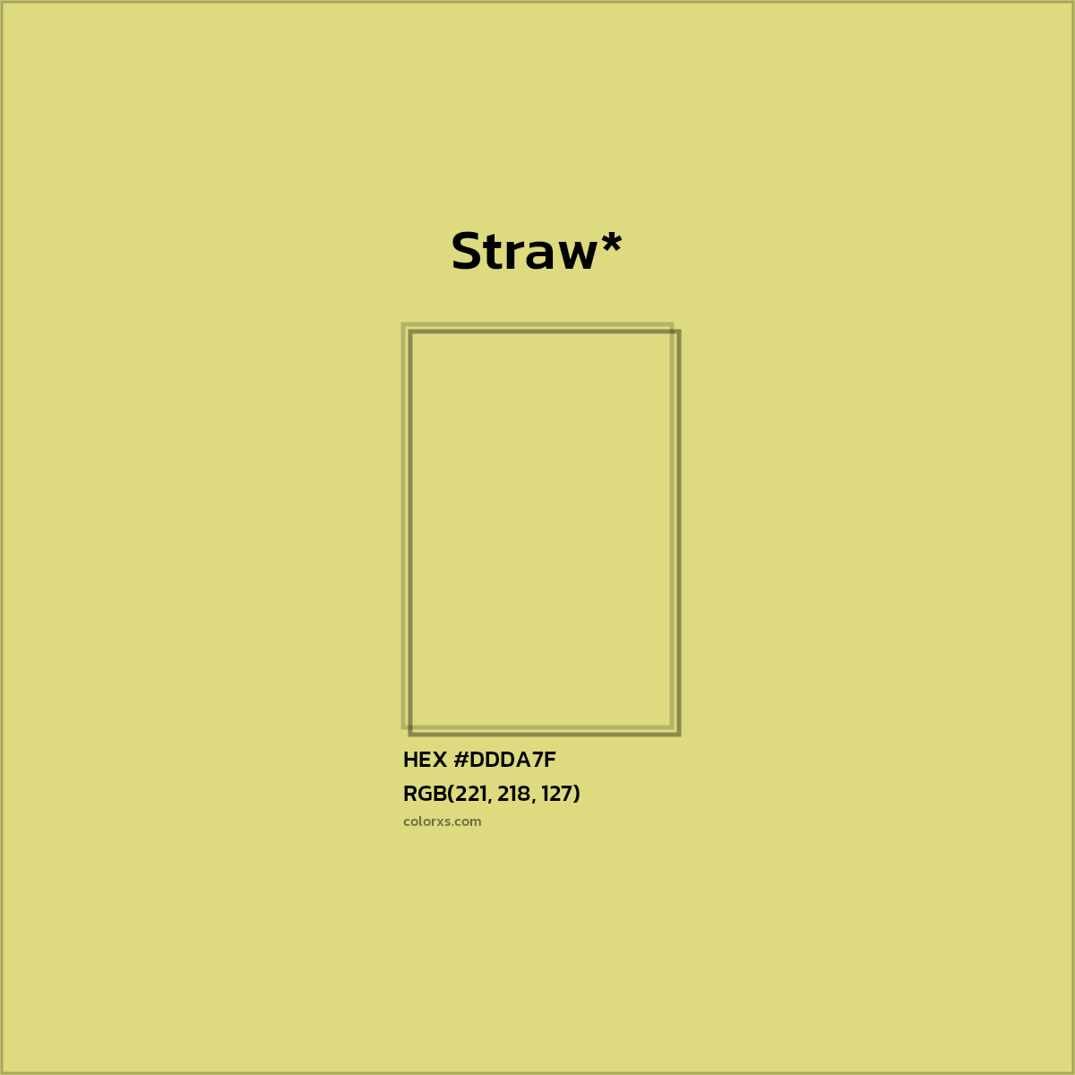 HEX #DDDA7F Color Name, Color Code, Palettes, Similar Paints, Images