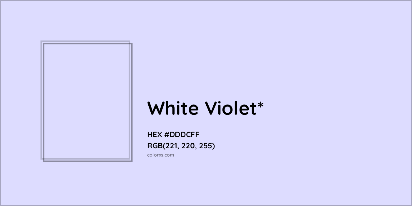 HEX #DDDCFF Color Name, Color Code, Palettes, Similar Paints, Images