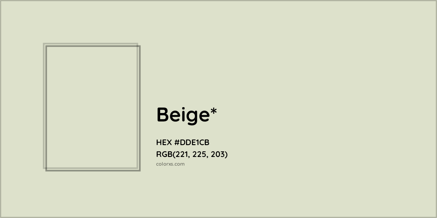HEX #DDE1CB Color Name, Color Code, Palettes, Similar Paints, Images