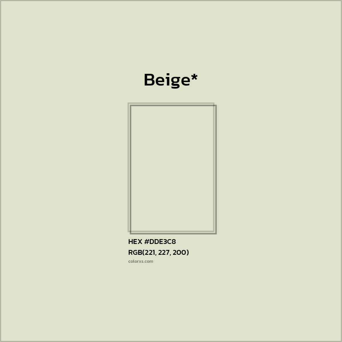 HEX #DDE3C8 Color Name, Color Code, Palettes, Similar Paints, Images
