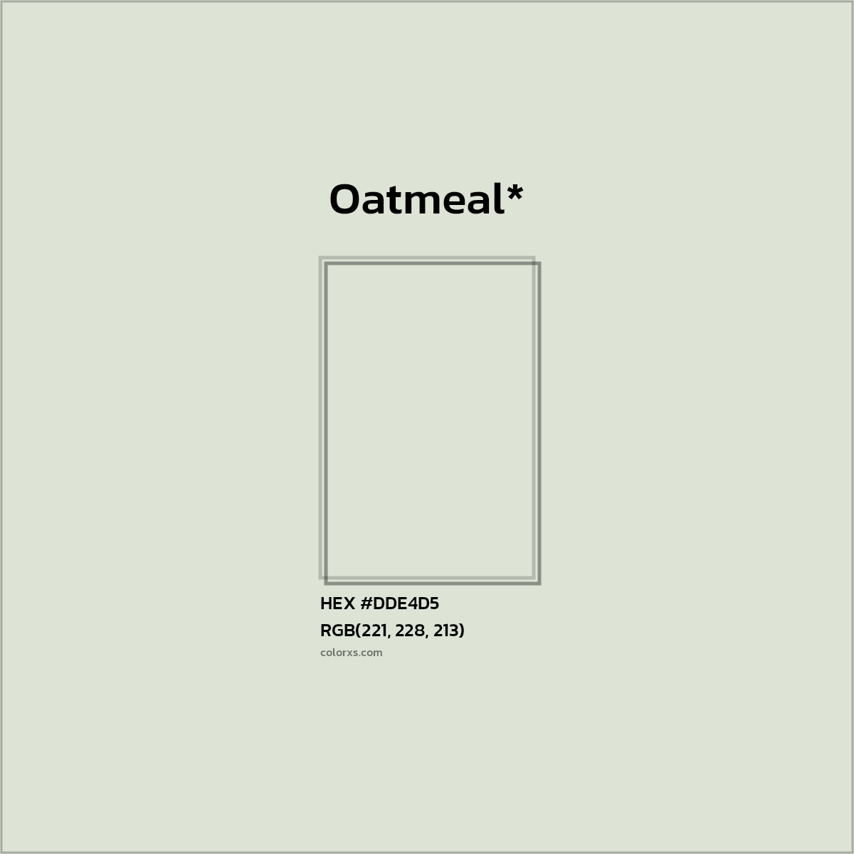 HEX #DDE4D5 Color Name, Color Code, Palettes, Similar Paints, Images