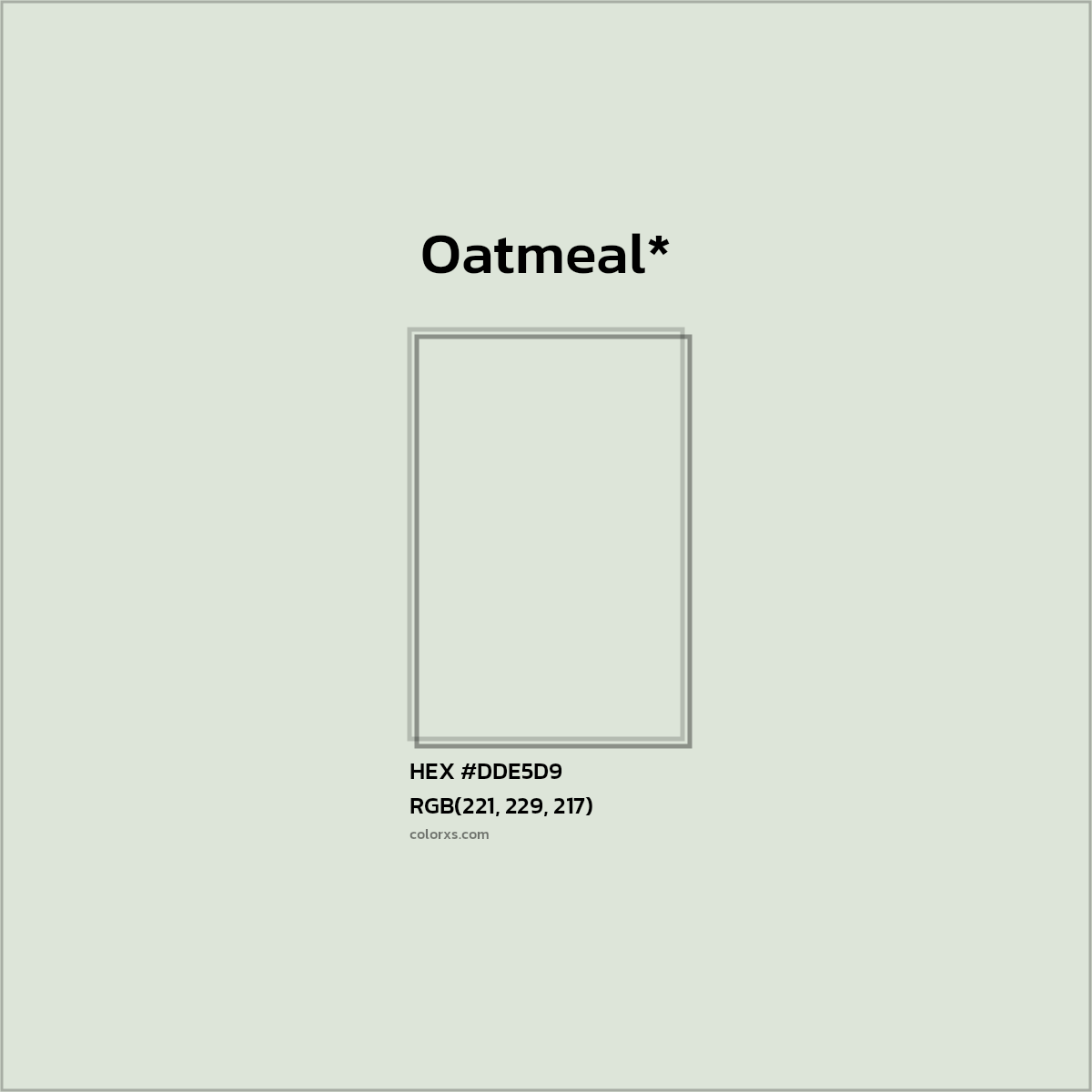 HEX #DDE5D9 Color Name, Color Code, Palettes, Similar Paints, Images