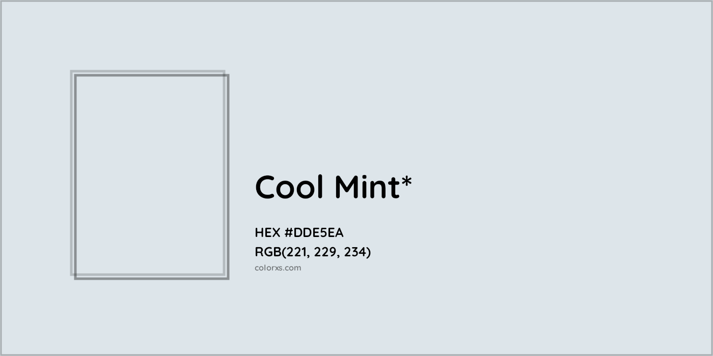 HEX #DDE5EA Color Name, Color Code, Palettes, Similar Paints, Images