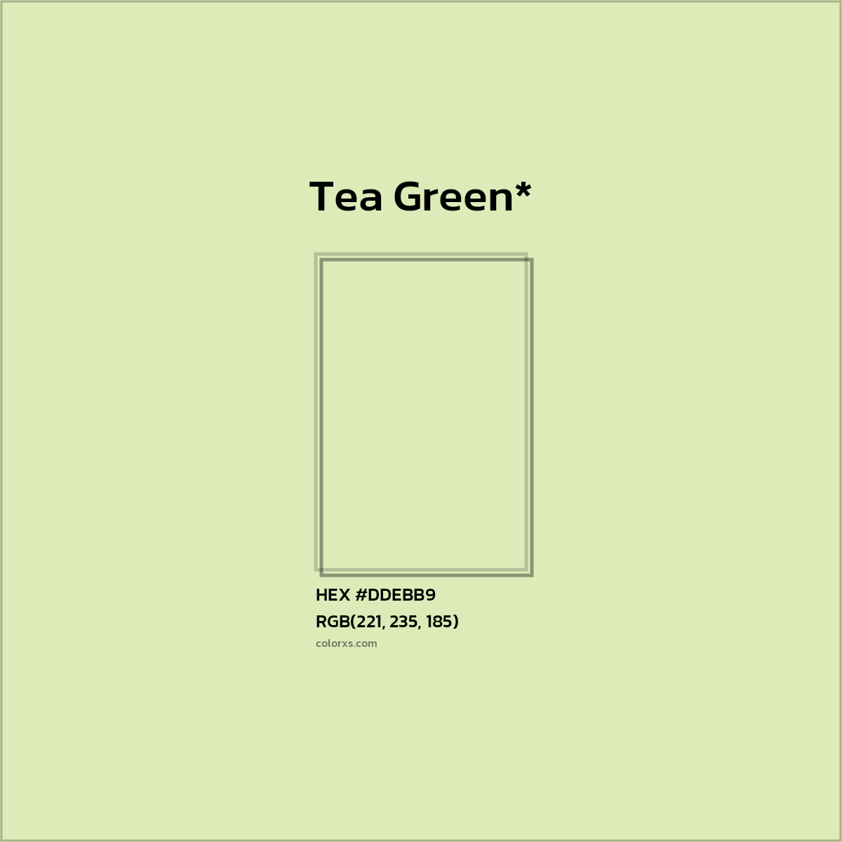 HEX #DDEBB9 Color Name, Color Code, Palettes, Similar Paints, Images