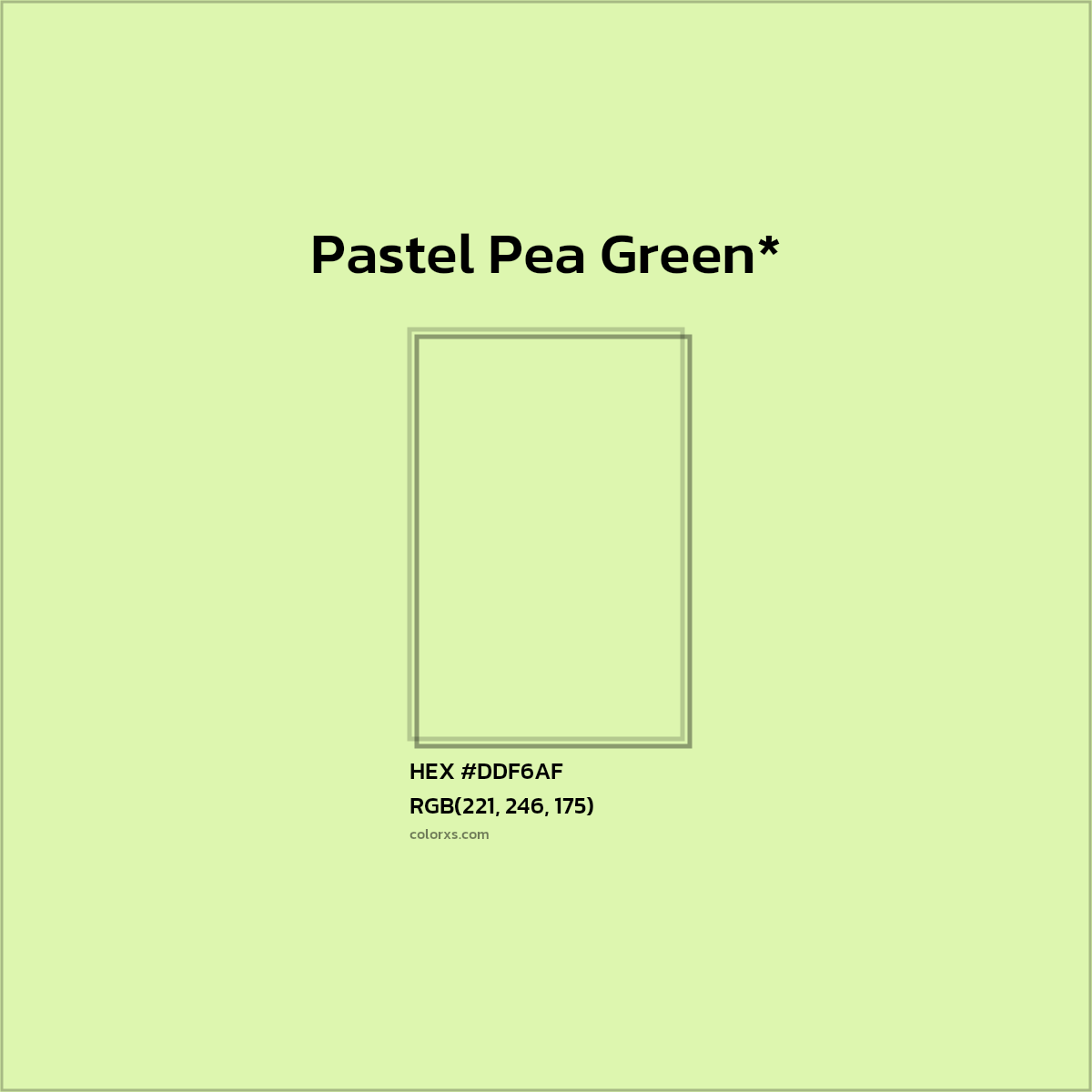 HEX #DDF6AF Color Name, Color Code, Palettes, Similar Paints, Images