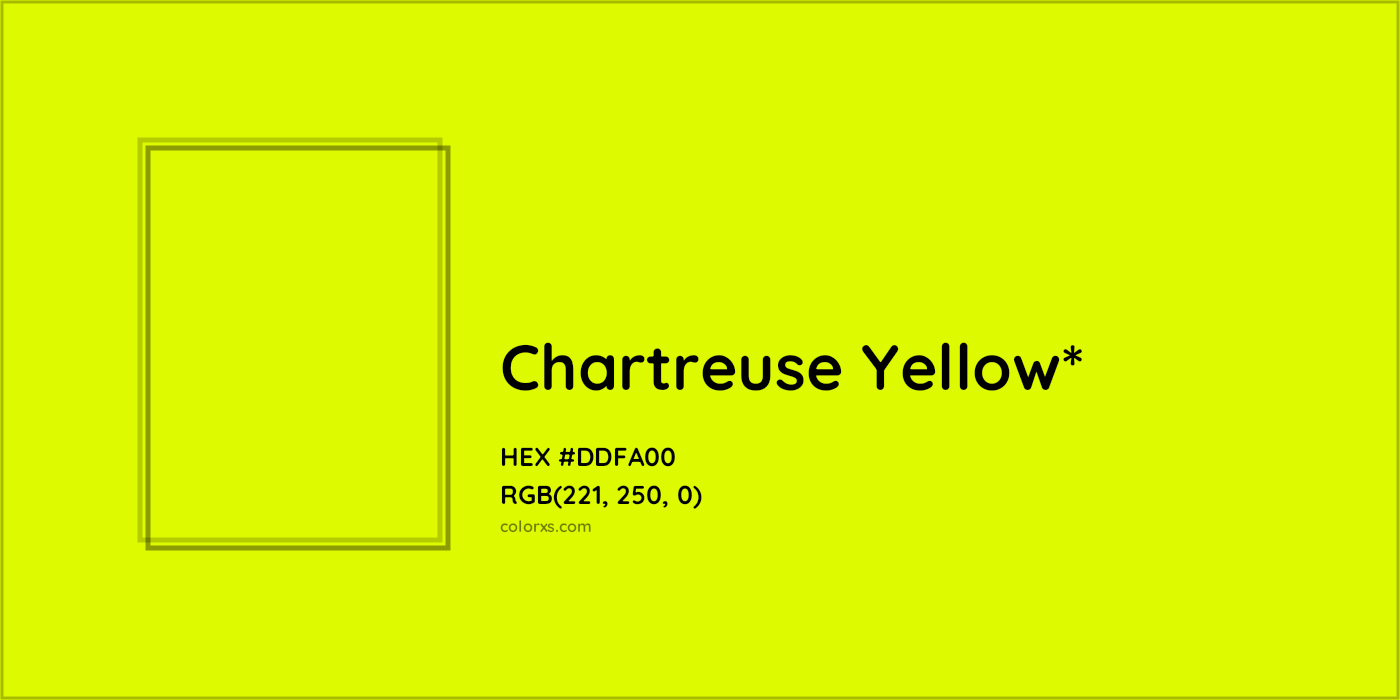 HEX #DDFA00 Color Name, Color Code, Palettes, Similar Paints, Images