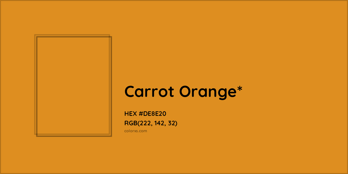 HEX #DE8E20 Color Name, Color Code, Palettes, Similar Paints, Images
