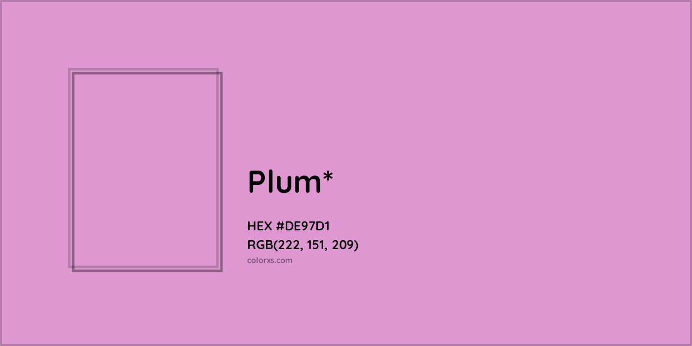 HEX #DE97D1 Color Name, Color Code, Palettes, Similar Paints, Images