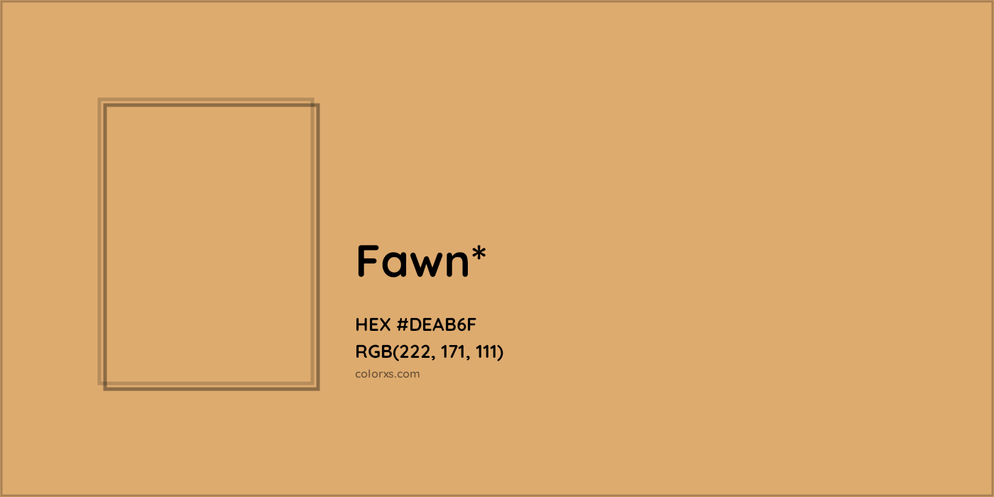HEX #DEAB6F Color Name, Color Code, Palettes, Similar Paints, Images